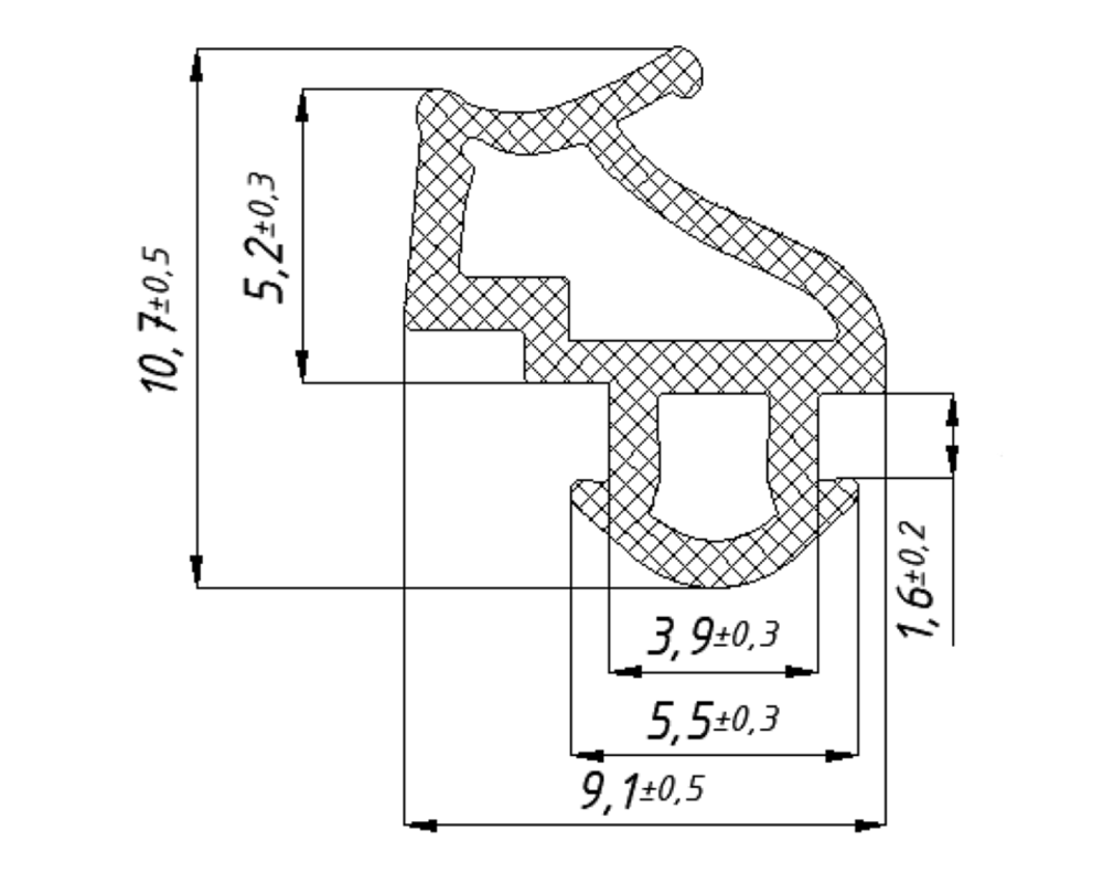 Уплотнитель KBE 229