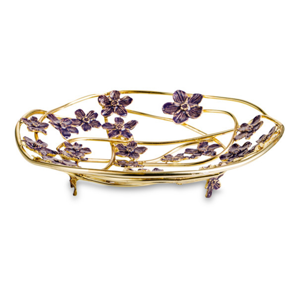 Чаша 24см Michael Aram Незабудка