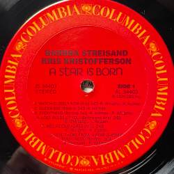 Виниловая пластинка Streisand, Kristofferson ‎– A Star Is Born LP