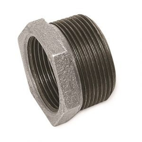 Футорка чугунная оцинкованная переходная наружная/внутренняя резьба