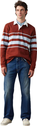 Джинсы Levis 501 LEVI'S ORIGINAL DARK INDIGO - WORN IN синий
