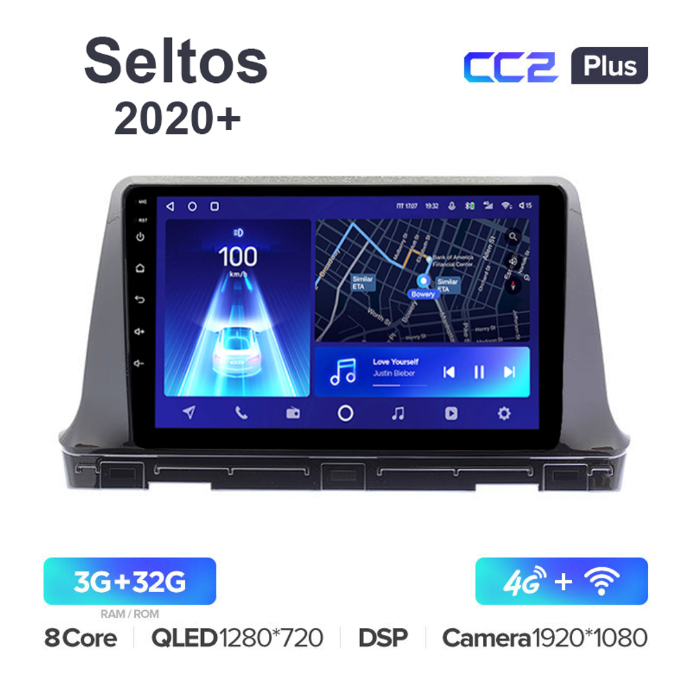 Teyes CC2 Plus 10,2"для Kia Seltos 2020+