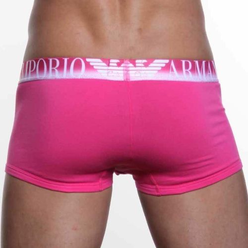 Мужские трусы хипсы Emporio Armani Pink Boxer