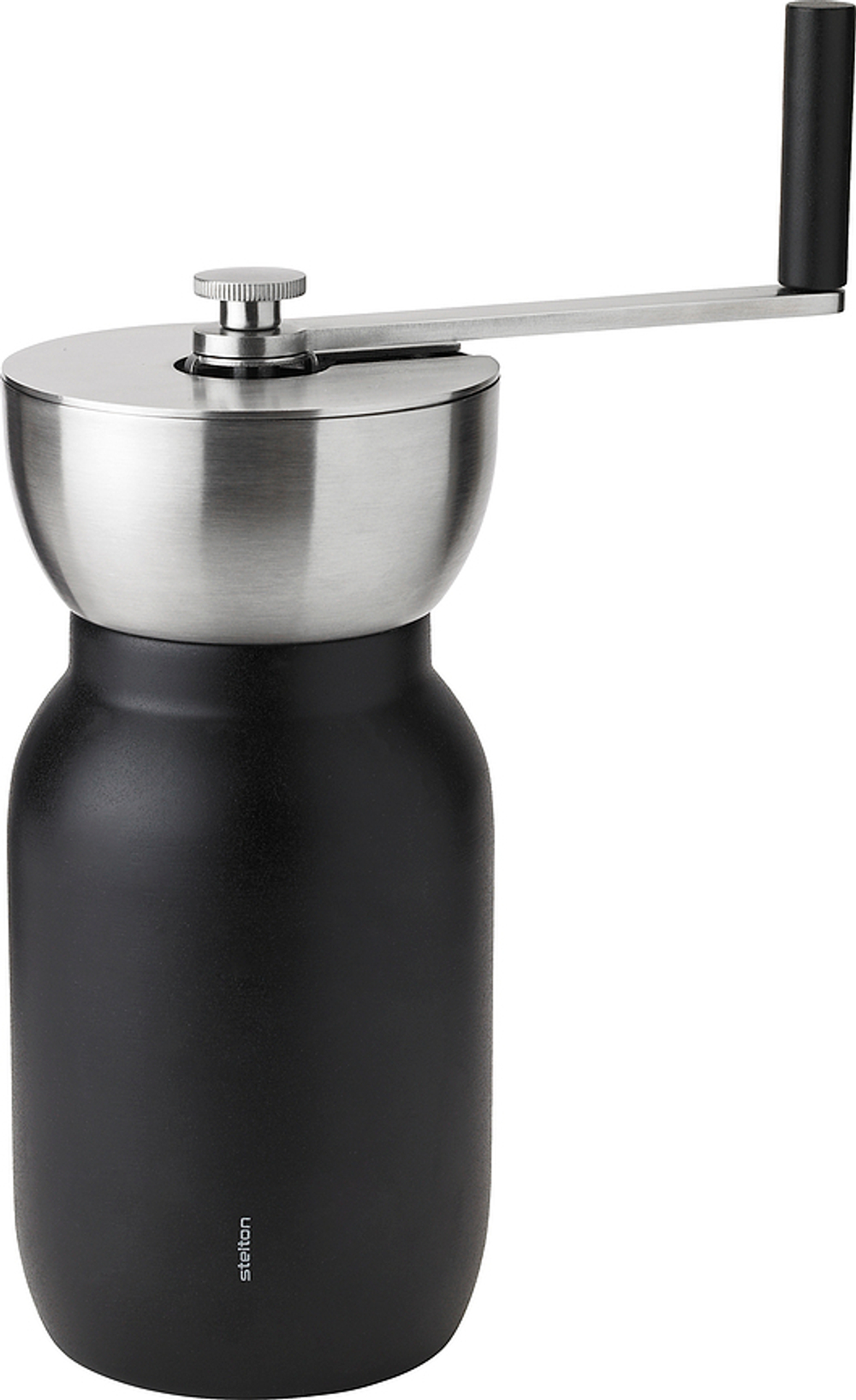 Ручная кофемолка Stelton, Collar, нержавеющая сталь, серебристая
