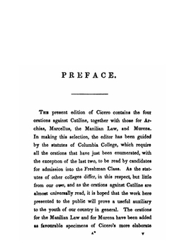 Select Orations of Cicero. With an English Commentary. | Marcus Tullius Cicero; Charles Anthon