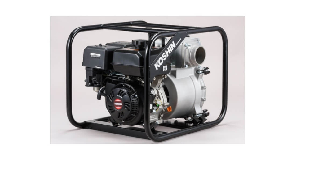 Бензиновая мотопомпа для сильно-загрязненной воды Koshin KTZ-100S o/s