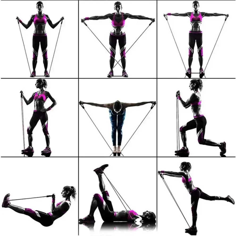 Эспандер трубчатый «Life» 1,30 м (нагрузка 9-11 кг), синий