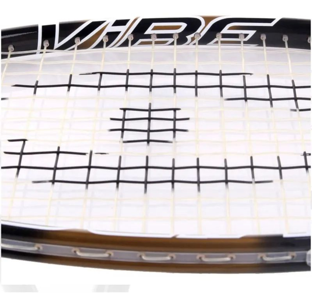Harrow Vibe, Custom Karim Abdel Gawad, Squash Racquet, Black/Vegas
