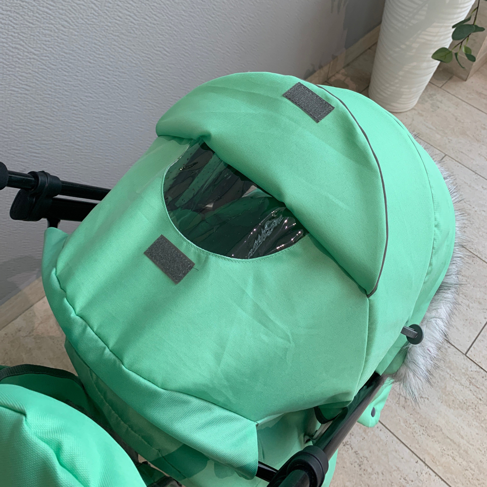 Коляска комбинированная «Ника Детям 7-5SK» мятный (арт. НД7-5SK/М)