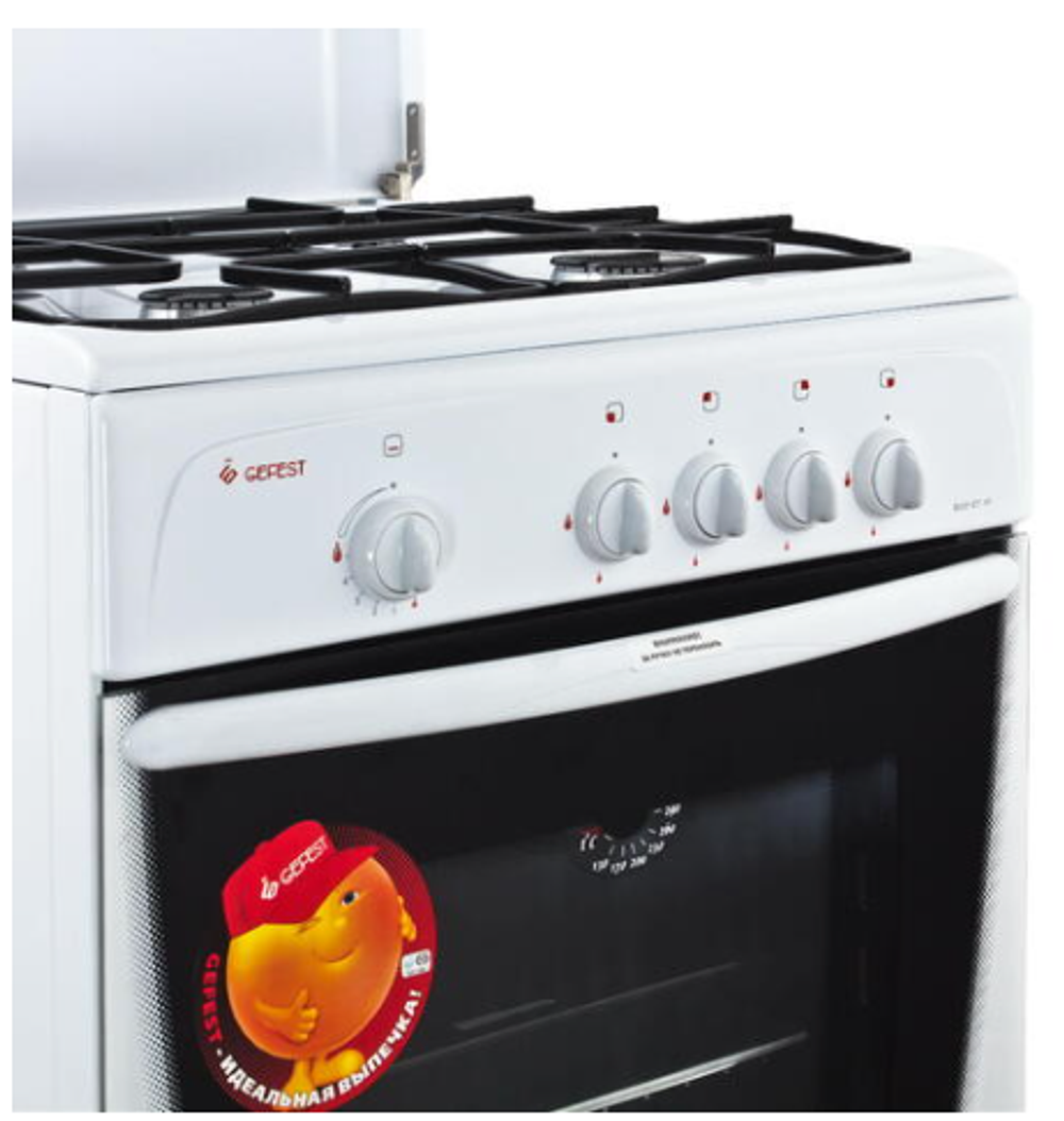 Плита газовая GEFEST 1200 С7 К 8 (бел)