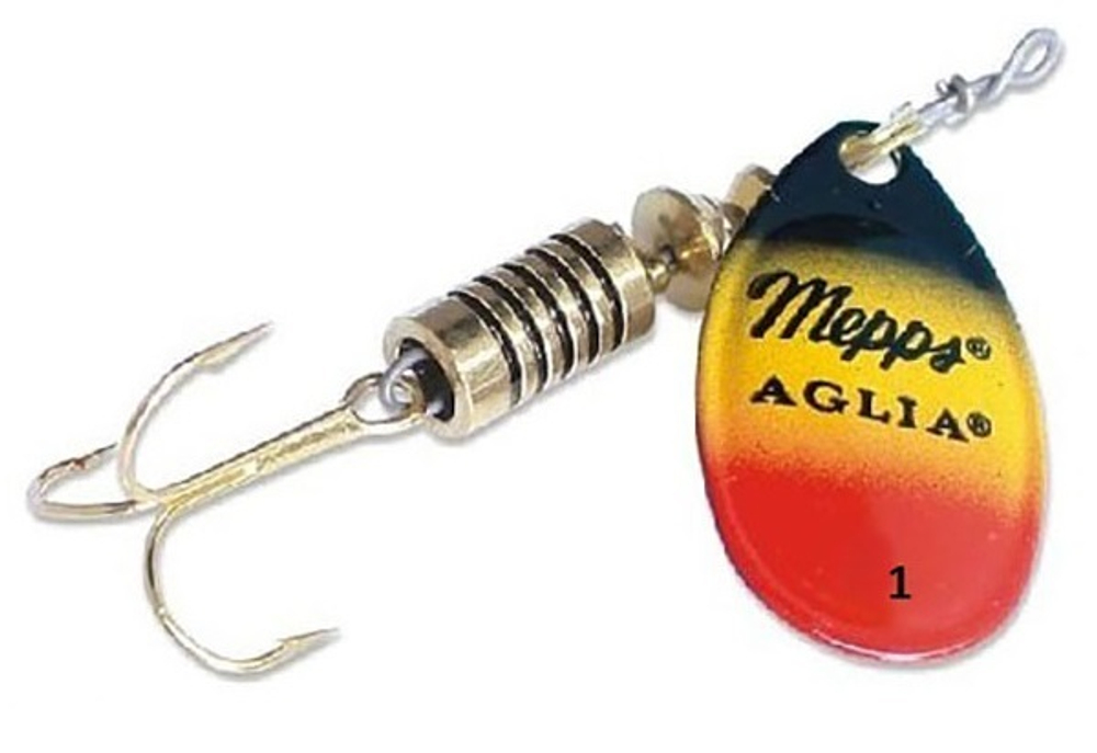 Блесна вращающаяся Mepps AGLIA FLUO, 1. Furia