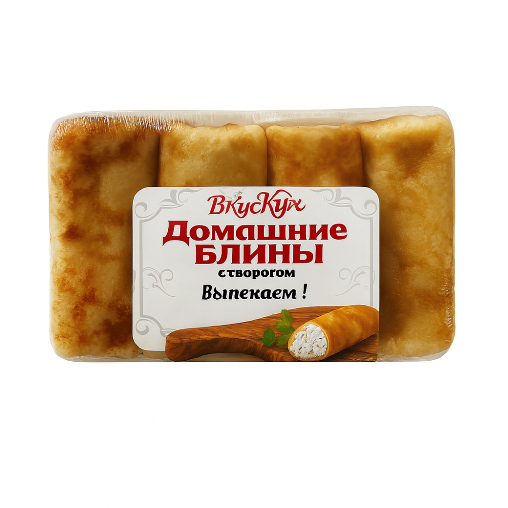 Блины с творогом Вкус Кух вес (7669)