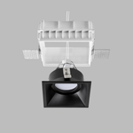 G214507 Светильник DOMINO QUAD MR16 ЧЁРНЫЙ (214510+214507)