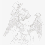 Victorian Fantasy Encyclopedia Kuroi Mori. Coloring book