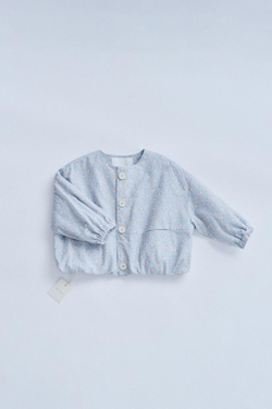 ZARA TIMELESZ - С ЦВЕТОЧНЫМ ПРИНТОМ, ГОЛУБОЙ