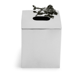 Держатель для салфеток 11х11х16.5см Michael Aram Черная орхидея