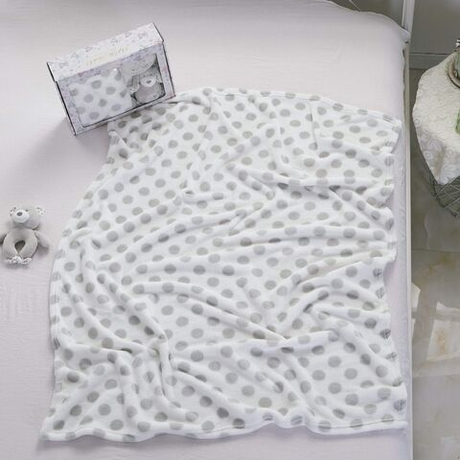 Плед детский с игрушкой Sofi De MarkO №4 серый