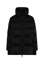 Куртка DUNO GLOSSY 901 женская черная ворот