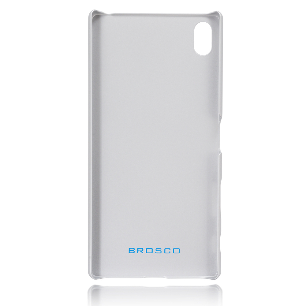 Чехол ROSCO для Sony Xperia Z5 Premium оптом (арт. Z5P-SOFTTOUCH-SILVER)