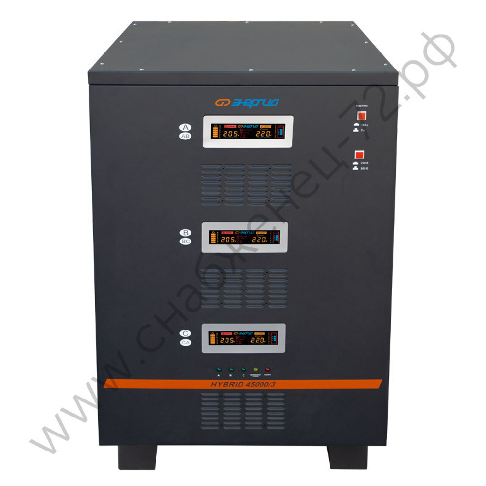 Стабилизаторы напряжения Энергия Hybrid II трехфазные