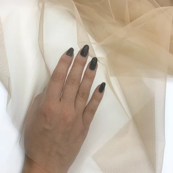 Бюстовая сетка неэластичная загар (цв. 030), Lauma