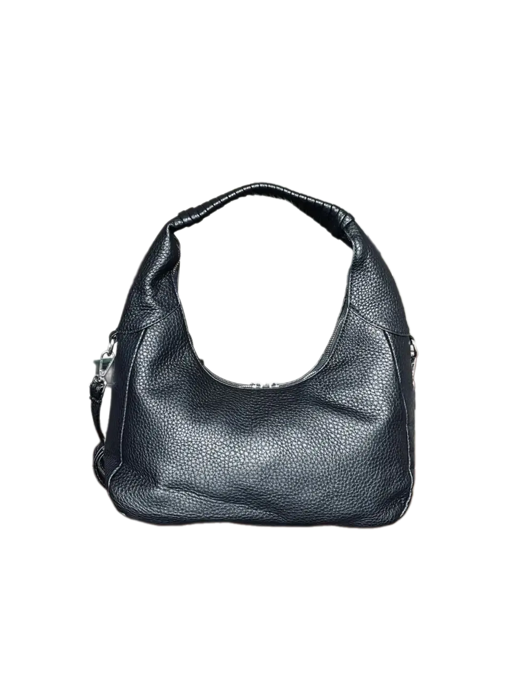 Сумка женская повседневная из экокожи черная QOZA