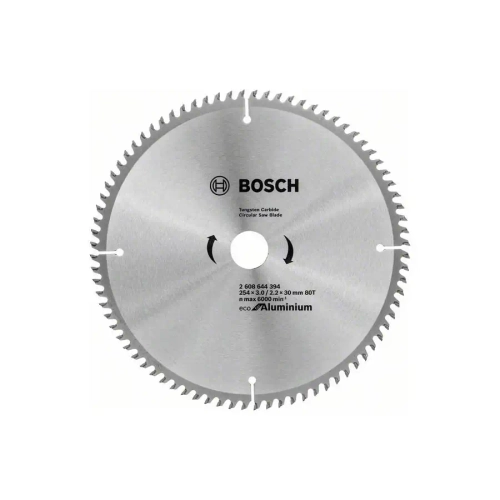 Пильный диск по алюминию 254x30x2,2 мм Eco for Aluminium BOSCH 2608644394