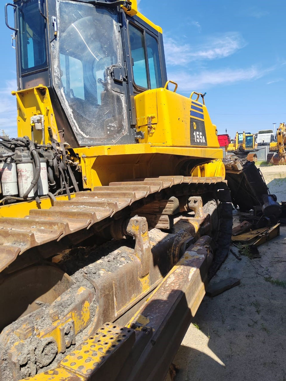 KOMATSU D155 Бульдозер D155A-6 (Дизельный, 15,2 л, 360 л.с., АТ)