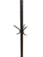 ВЕШАЛКА СТОЯЧАЯ Ф4 УЗОР РЕЗЬБОЙ KG0042