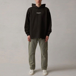 Толстовка Fear of God Essentials SS22 Relaxed Hoodie Iron Logo, FOG-SS22-148