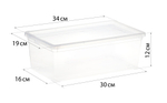 Ящик прозрачный 5,5л 340х190х120мм М2351