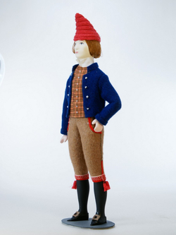 Кукла коллекционная в мужском костюме, Швеция