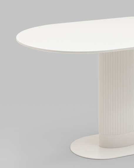 Стол Must 130х80 см, белый