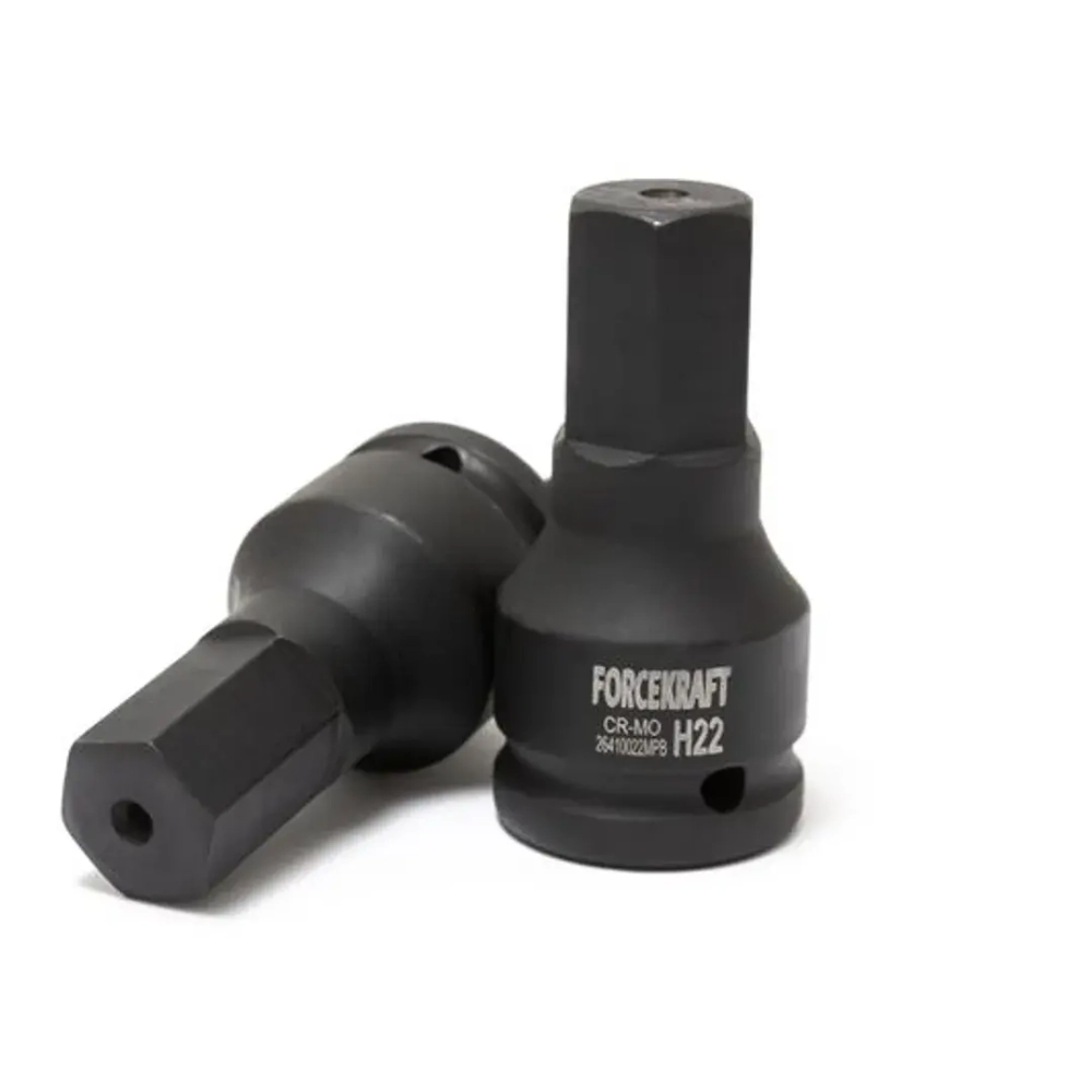 Головка-бита ударная 6-гранная 26мм,3/4'' FORCEKRAFT FK-26410026MPB