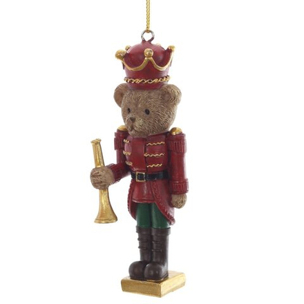 GAEM Фигурка декоративная подвесная "Медвежонок", L3 W3 H10,5 см