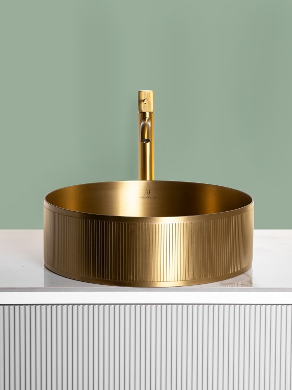 Раковина AltroBagno Costoso 001005 OrSp из нержавеющей стали