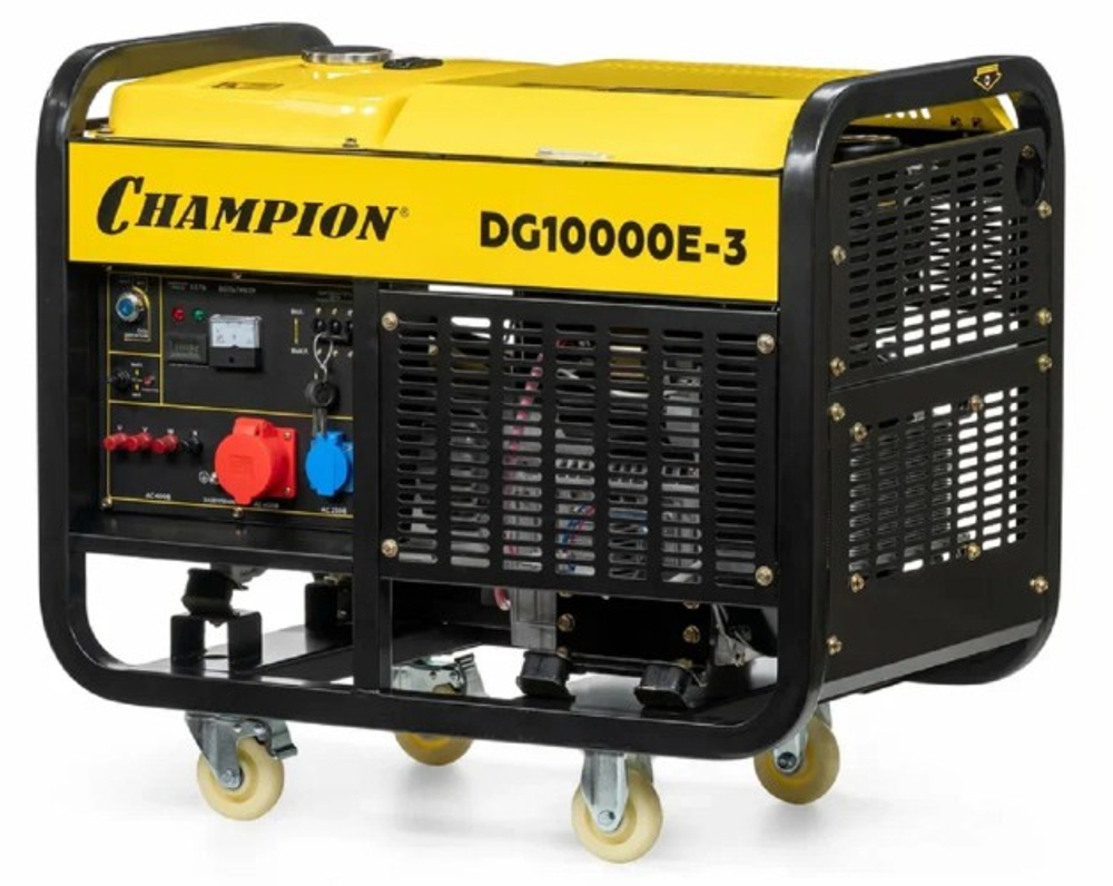 Дизельный генератор CHAMPION DG10000E-3