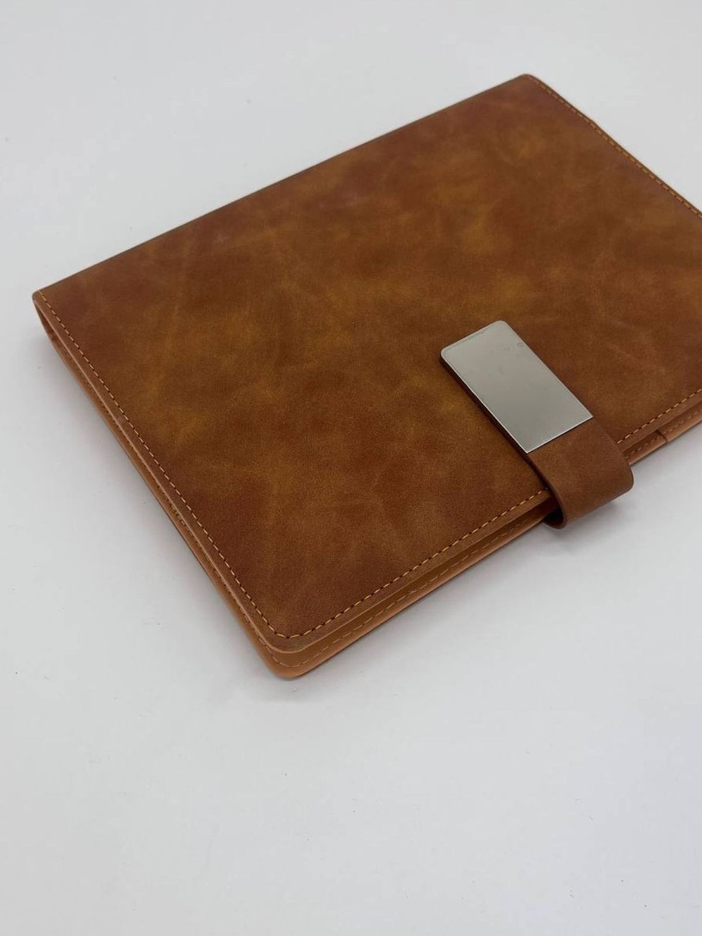 Блокнот-органайзер А5 в линейку на кольцах 80 л коричневый (5923-2)