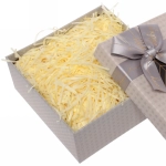 Наполнитель бумажный для подарков «Праздник» 50г , желтый