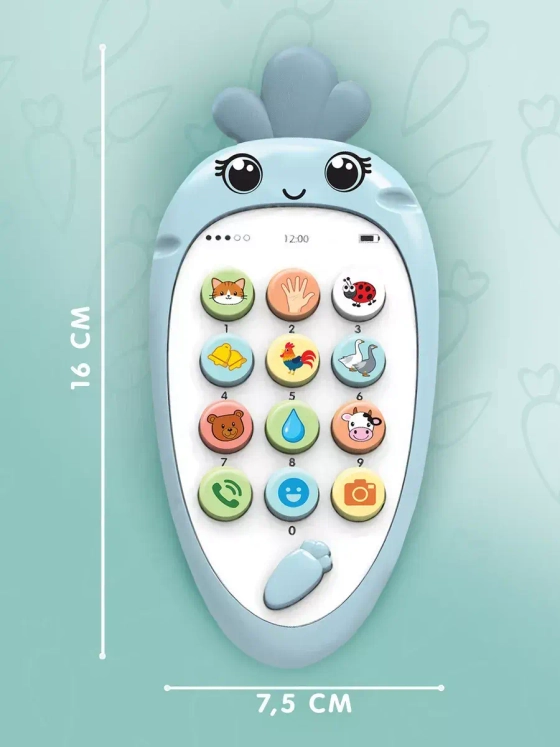 Музыкальный телефон Крошка-Моркошка