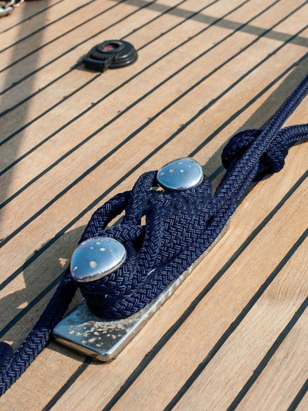 Шнур плетеный швартовый SailMaster Dock Cord 12,0 мм, 2800 кгс, 6 м, с огоном, Navy Blue