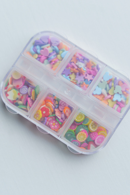 Дизайн "Набор объемных фигурок для маникюра", Swanky Stamping