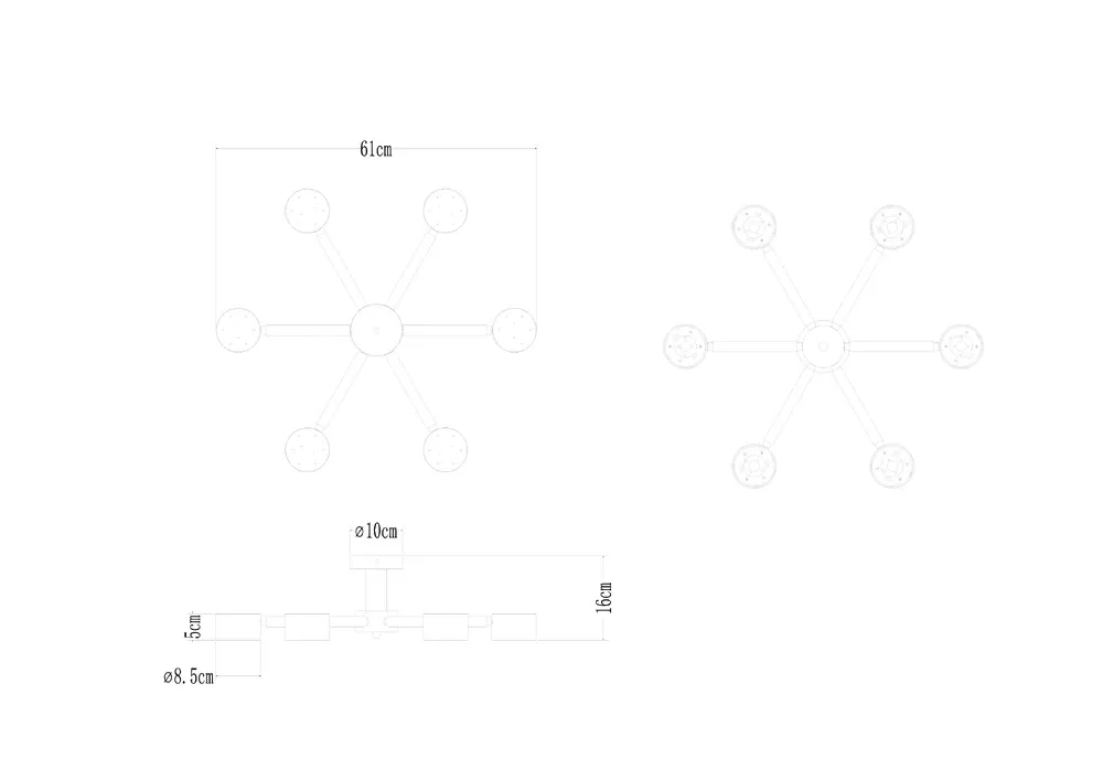 Потолочная люстра Arte Lamp TENDA