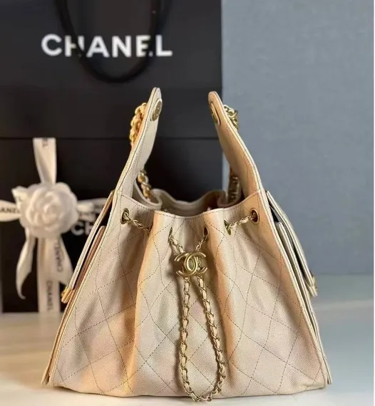 Сумка Chanel 25 small, бежевый