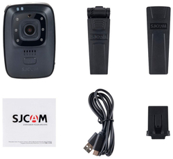 SJCAM Персональный носимый видеорегистратор SJCAM A10. Цвет черный. SJCAM Body camera A10 - Black