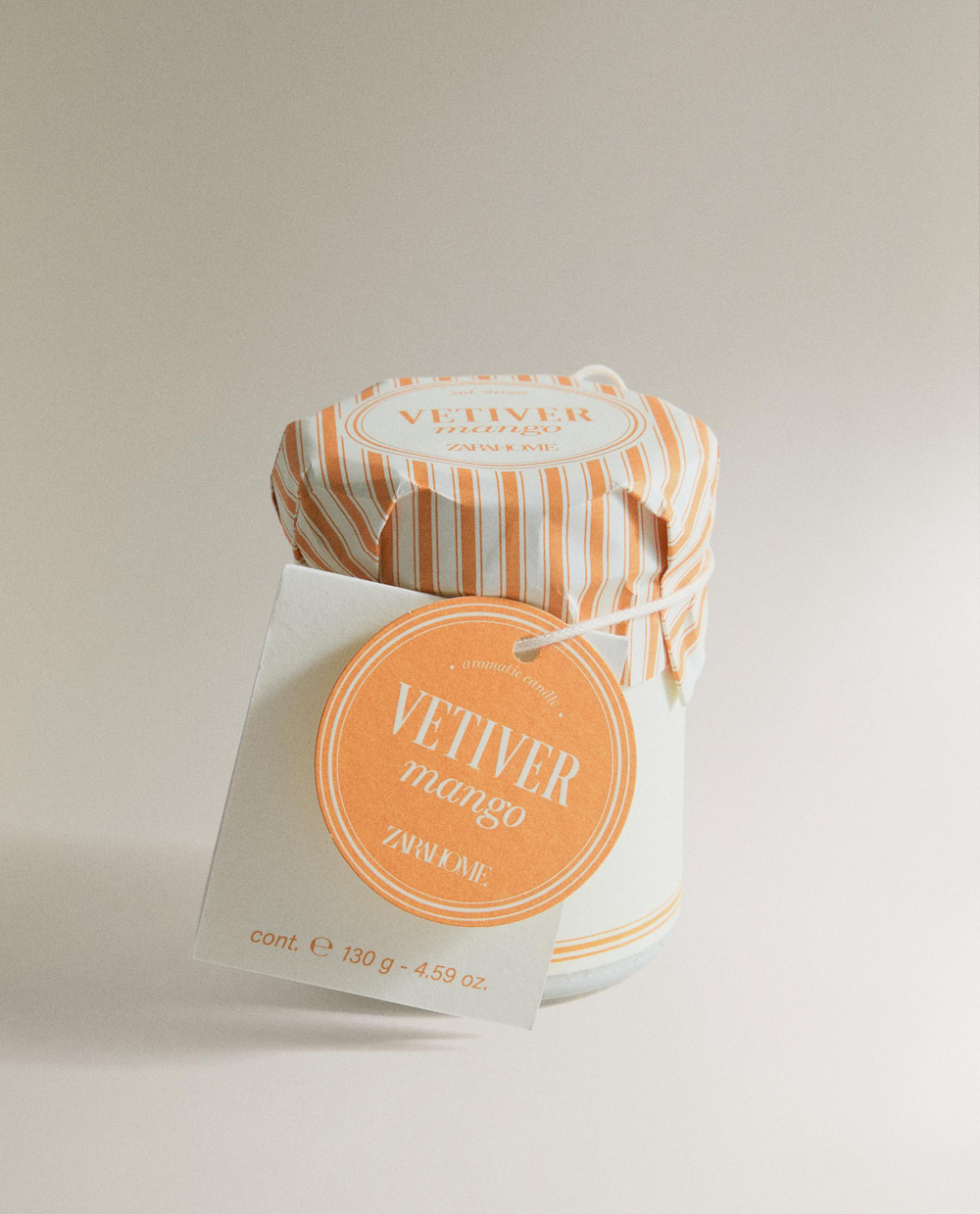 Zara Home Набор ароматических свечей (Vetiver Mango, Lemon Candied, Vanilla & Nut, Pistachio & Chocolate), растительный воск, 4 шт, подарочный
