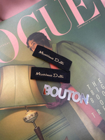 Бирка МассимоД чёрная 55х16 мм