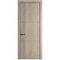 Межкомнатная дверь Profil Doors 13NA дуб сонома глухая профиль чёрный
