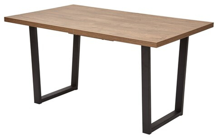 Стол М-City DISAUR Лофт 160 Дуб Канзас, Черный