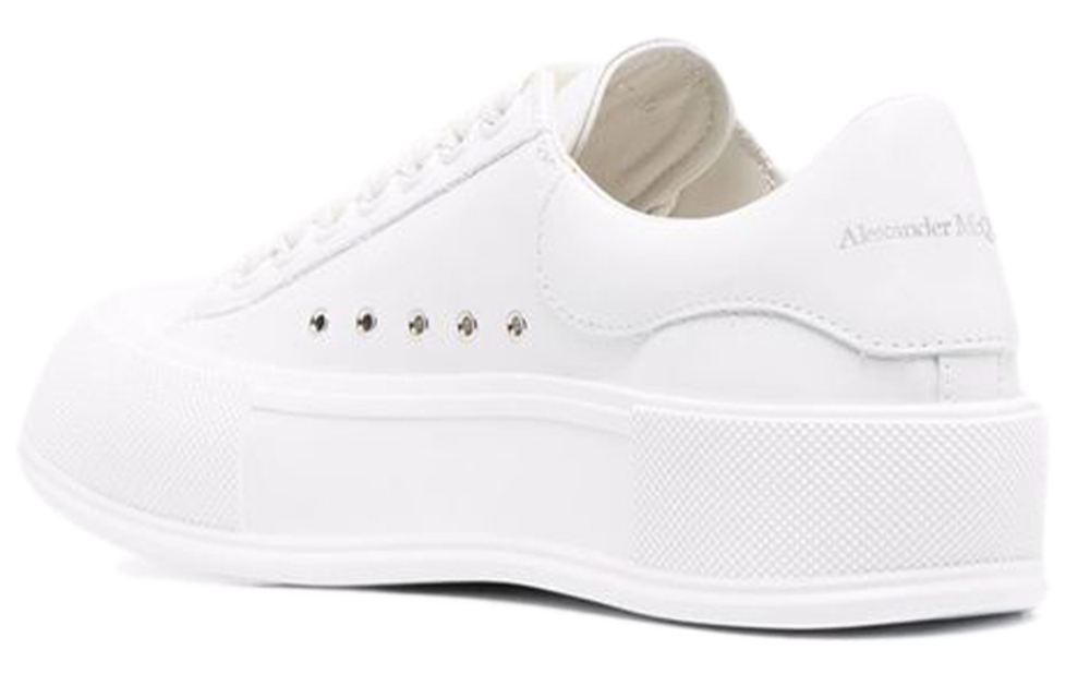 Alexander McQueen Alexander McQueen Deck Casual Fashion Sneakers Women's White